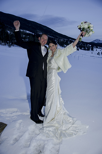 picture of winter wedding