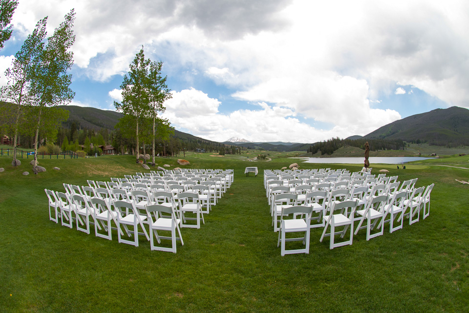 Kesha and David's wedding at The Keystone Ranch in Keystone, Colorado
