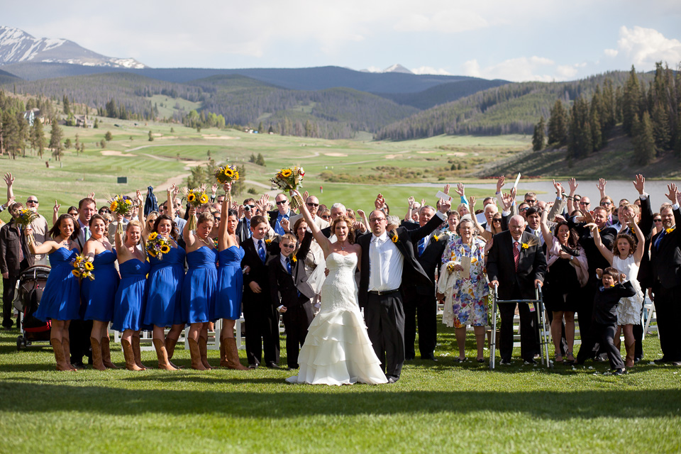 Kesha and David's wedding at The Keystone Ranch in Keystone, Colorado