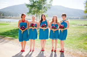 Recycled/Green Wedding Details: Bridesmaid's Dresses