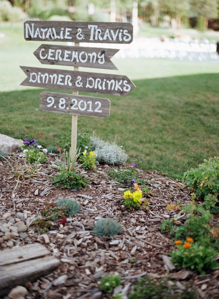 Recycled/Green Wedding Details: Reclaimed Wood