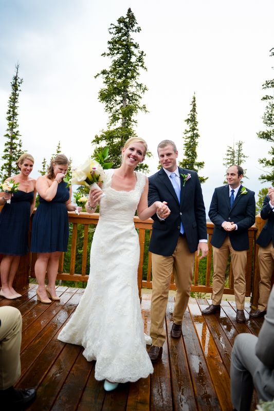 picture of wedding at Timber Ridge
