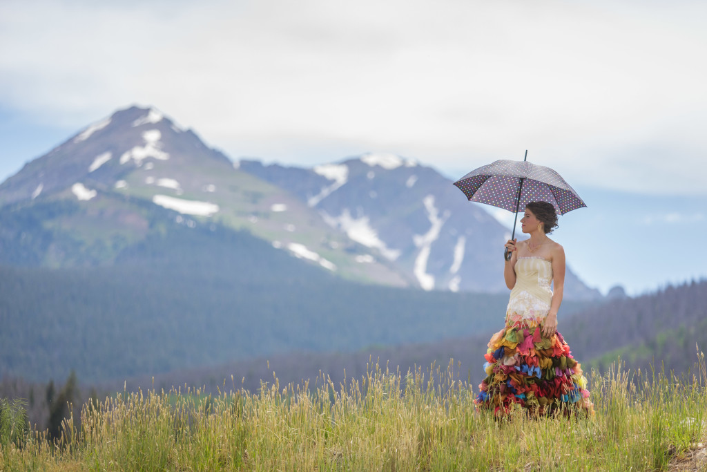 picture of a 420 wedding in Colorado