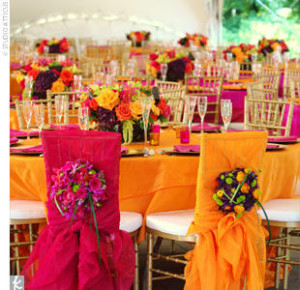picture of a wedding centerpiece