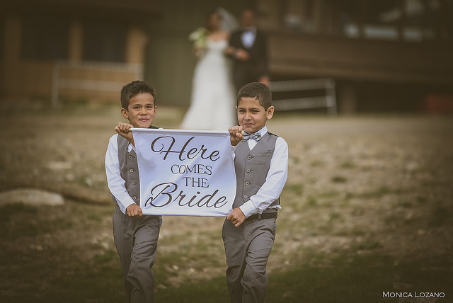picture of two ring bearers