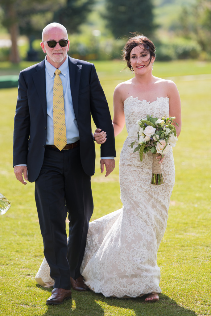 picture of a bride and her father