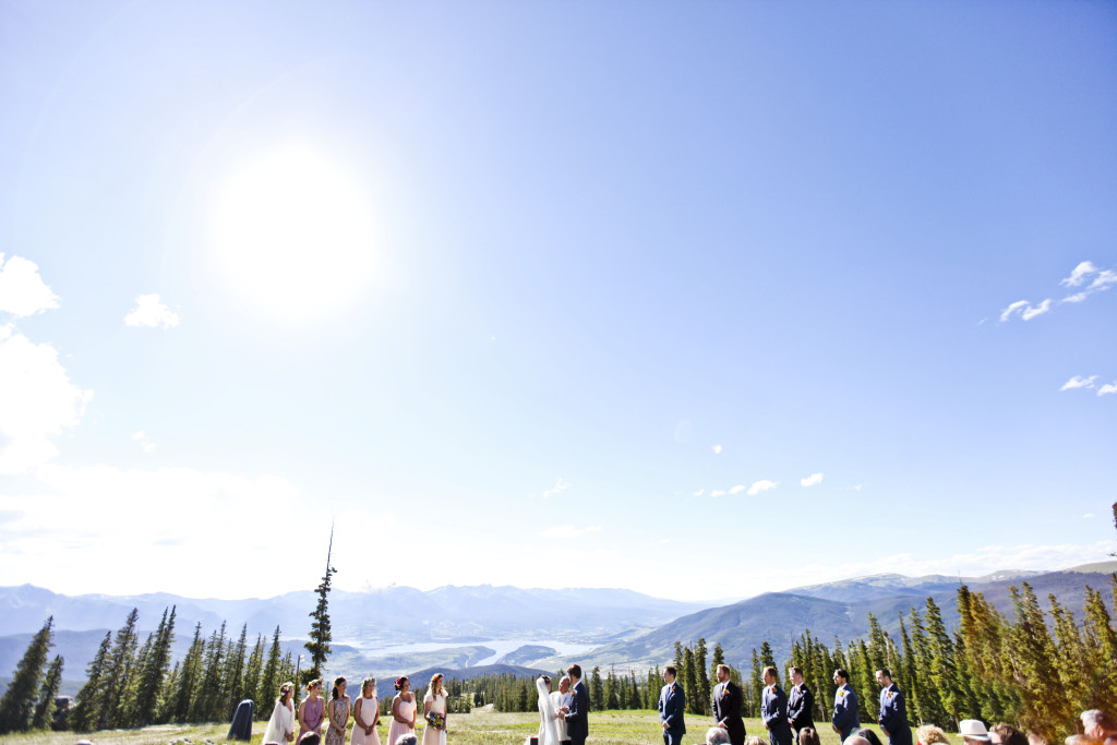 Picture of a wedding in Keystone