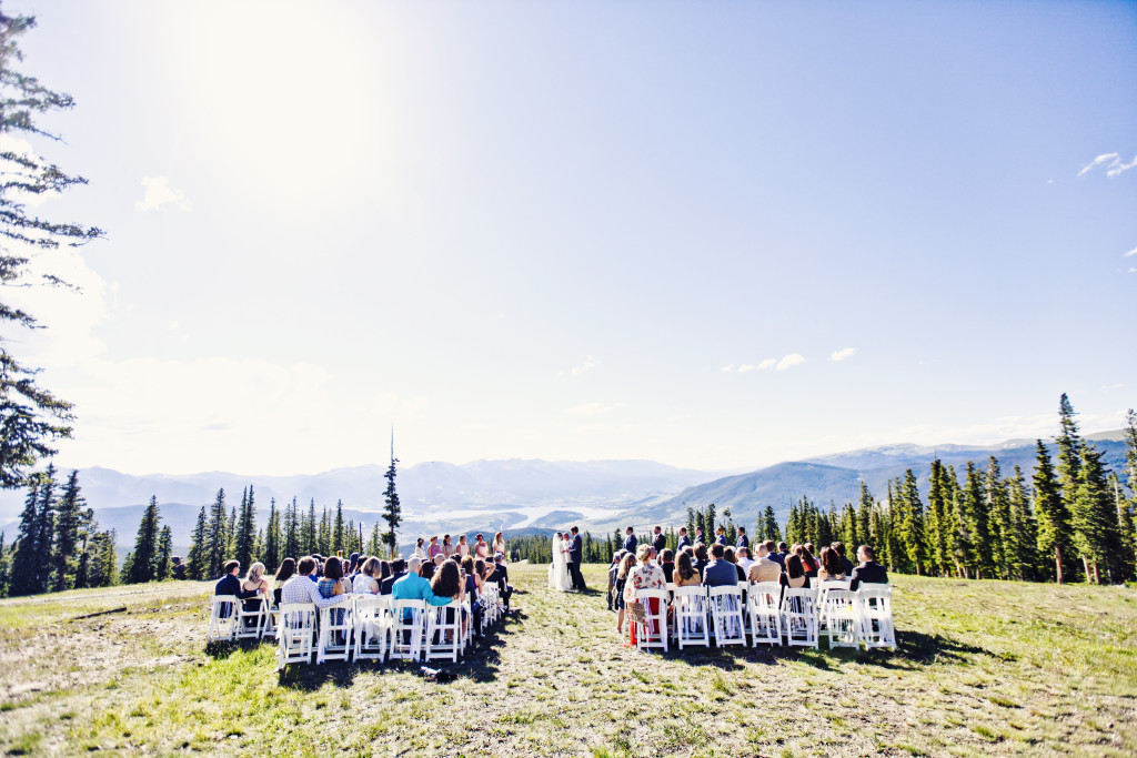 picture of a wedding in Keystone