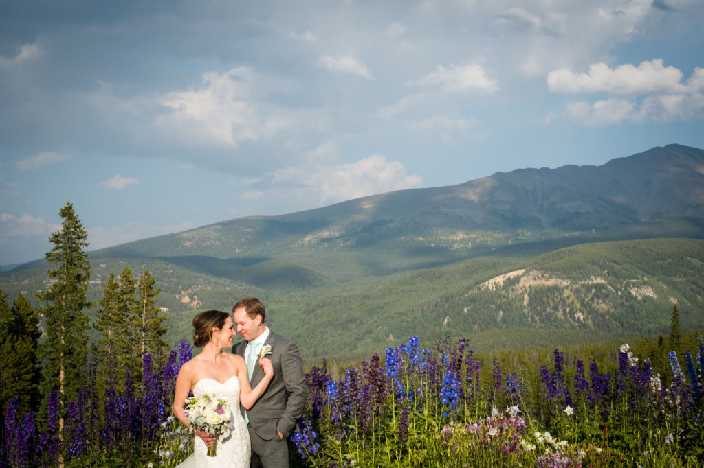 Wedding Couple in Breckenridge Colorado 