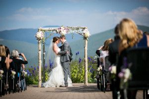 Couple getting married in Breckenridge Colorado