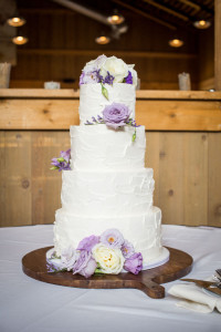 Wedding cake in Breckenridge Colorado