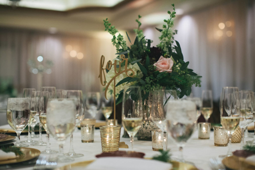picture of a wedding reception
